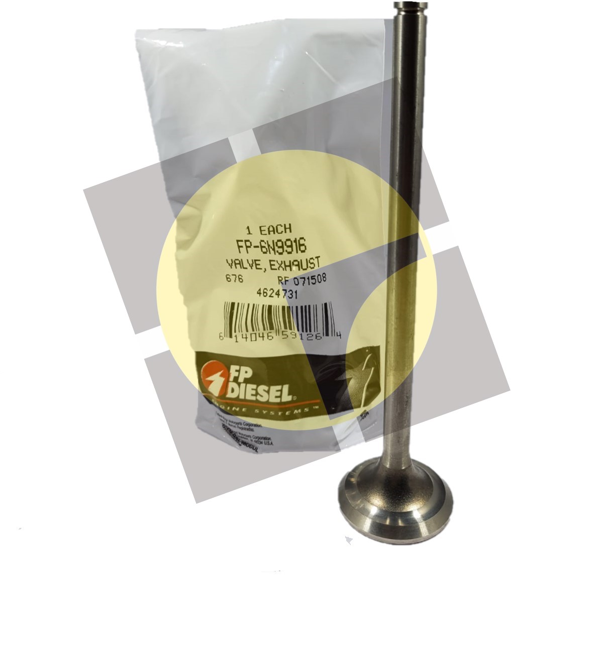 6N9916 STOKLARIMIZDA! - FP SUBAP (VALVE)