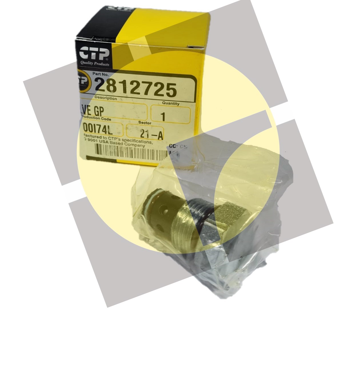 281-2725 STOKLARIMIZDA! - CTP CHECK VALVE (USA)