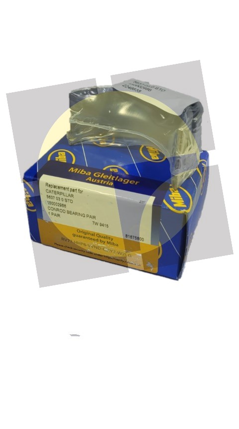 7W9415 STOKLARIMIZDA! - PİSTON KOLU YATAĞI (MIBA)